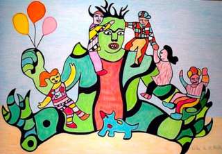 Méchant Monstre, Niki de Saint Phalle