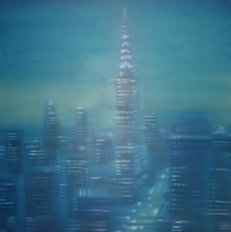 America huile sur toile /oil on canvas